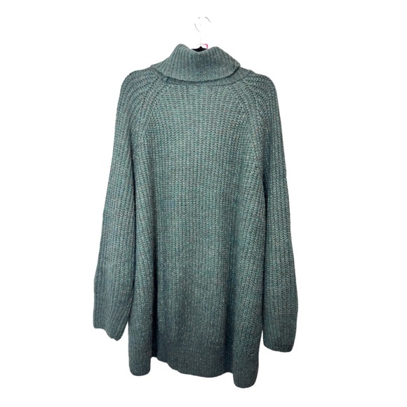 Old Navy Cowl Neck Knot Sweater Green - Picture 1 of 9